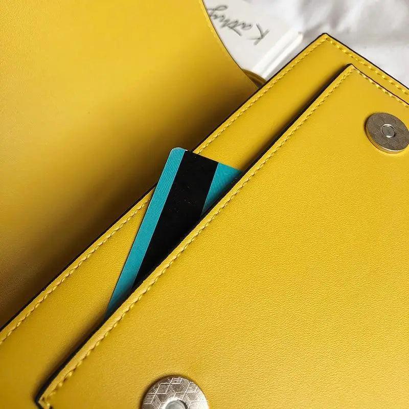 Modern Square PU Leather Shoulder Bag for Women