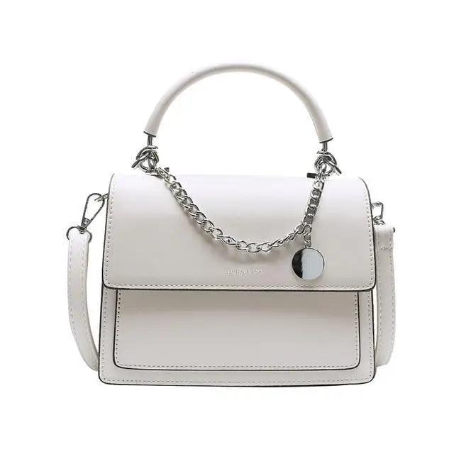 Modern Square PU Leather Shoulder Bag for Women