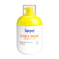 Supergoop! Daily Dose Vitamin C SPF 40 serum bottle in white and yellow.