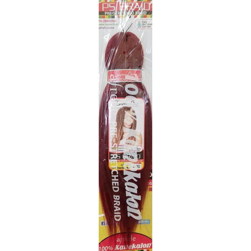 100% Kanekalon Pre-Stretched Jumbo Braid 48" Synthetic Hair Dark Brown