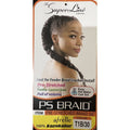 Vip Extensions Superline 56-inch pre-stretched Kanekalon jumbo braid in T1B/30 color