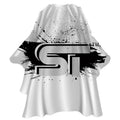 Supreme Premium Barber Cape in Ghost Ink with hook closure and waterproof finish