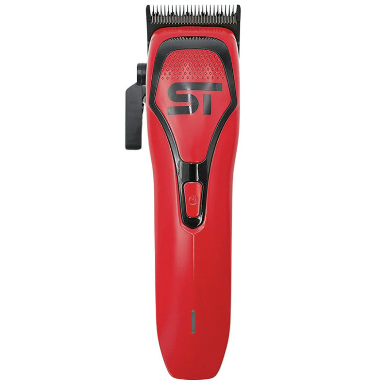Supreme DarkStar 72 Vector Motor Hair Clipper in red finish with DLC blades