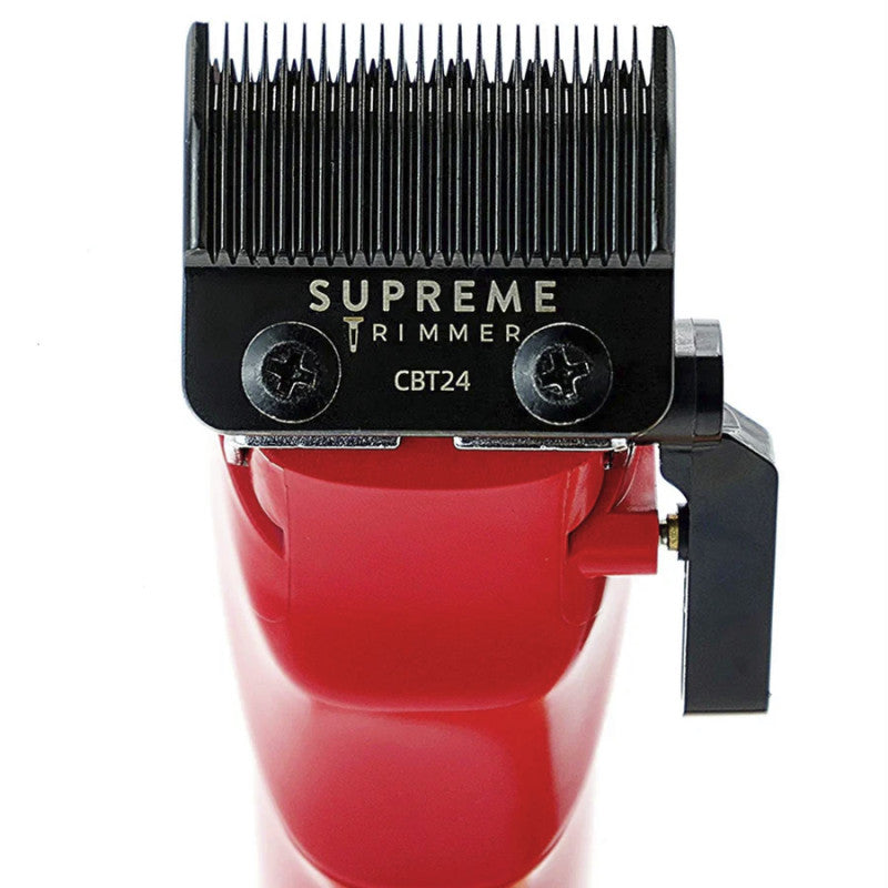 DarkStar 72 Vector Motor Hair Clipper - Professional Red Trimmer