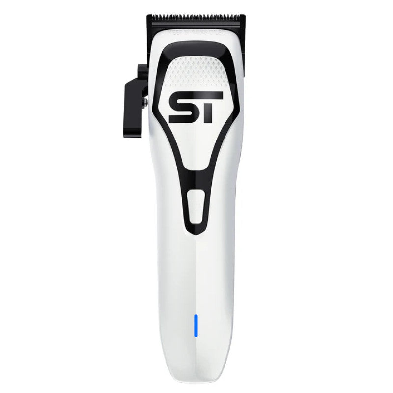Supreme DarkStar 72 Vector Motor Hair Clipper in white finish with DLC blades