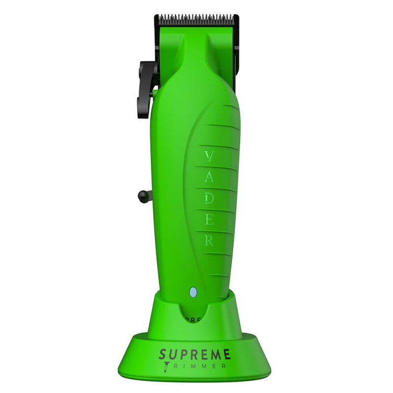 Supreme Vader Clipper professional hair trimmer in Acid/Green finish