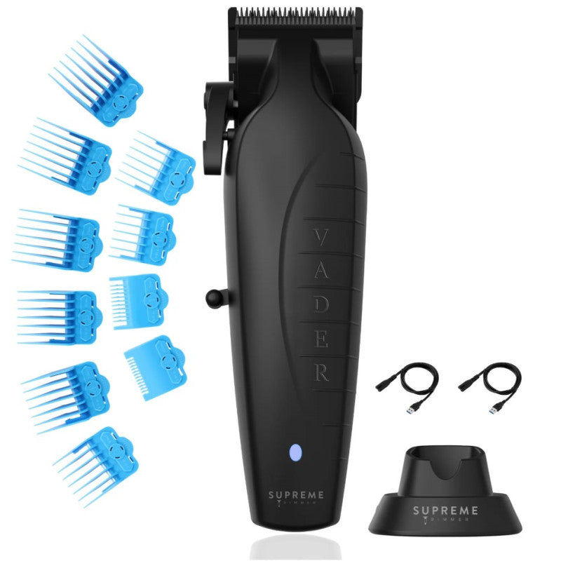 Supreme Vader Clipper Professional Black Hair Trimmer (#STC5098B)
