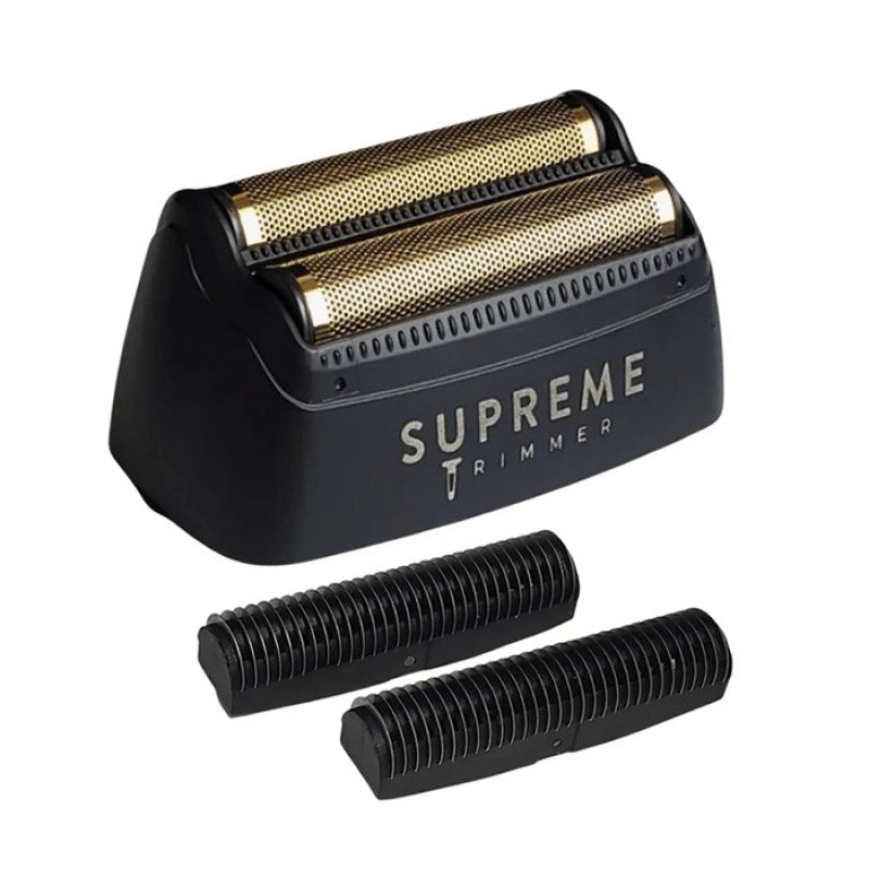 Black replacement foil and cutter head for Crunch Shaver SB63B