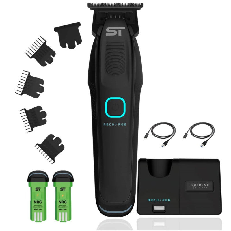 Supreme Recharge Professional Trimmer - Black (#ST777)