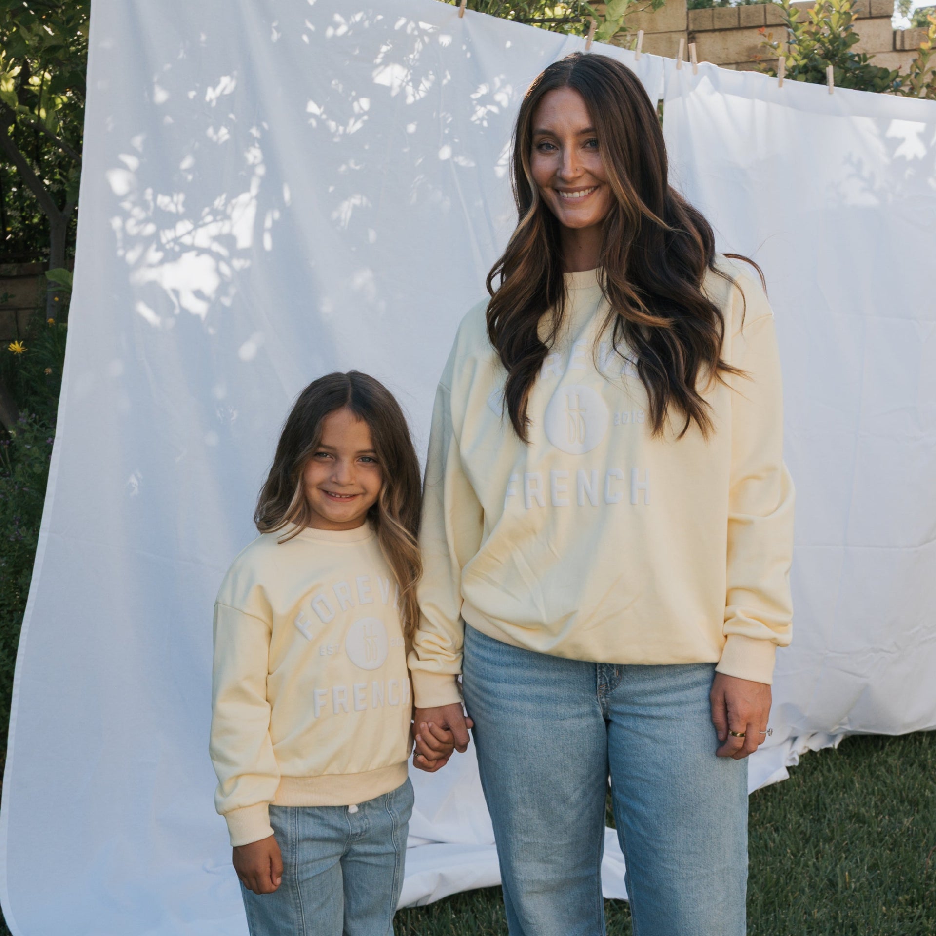 Adult Sweatshirt | ff Yellow