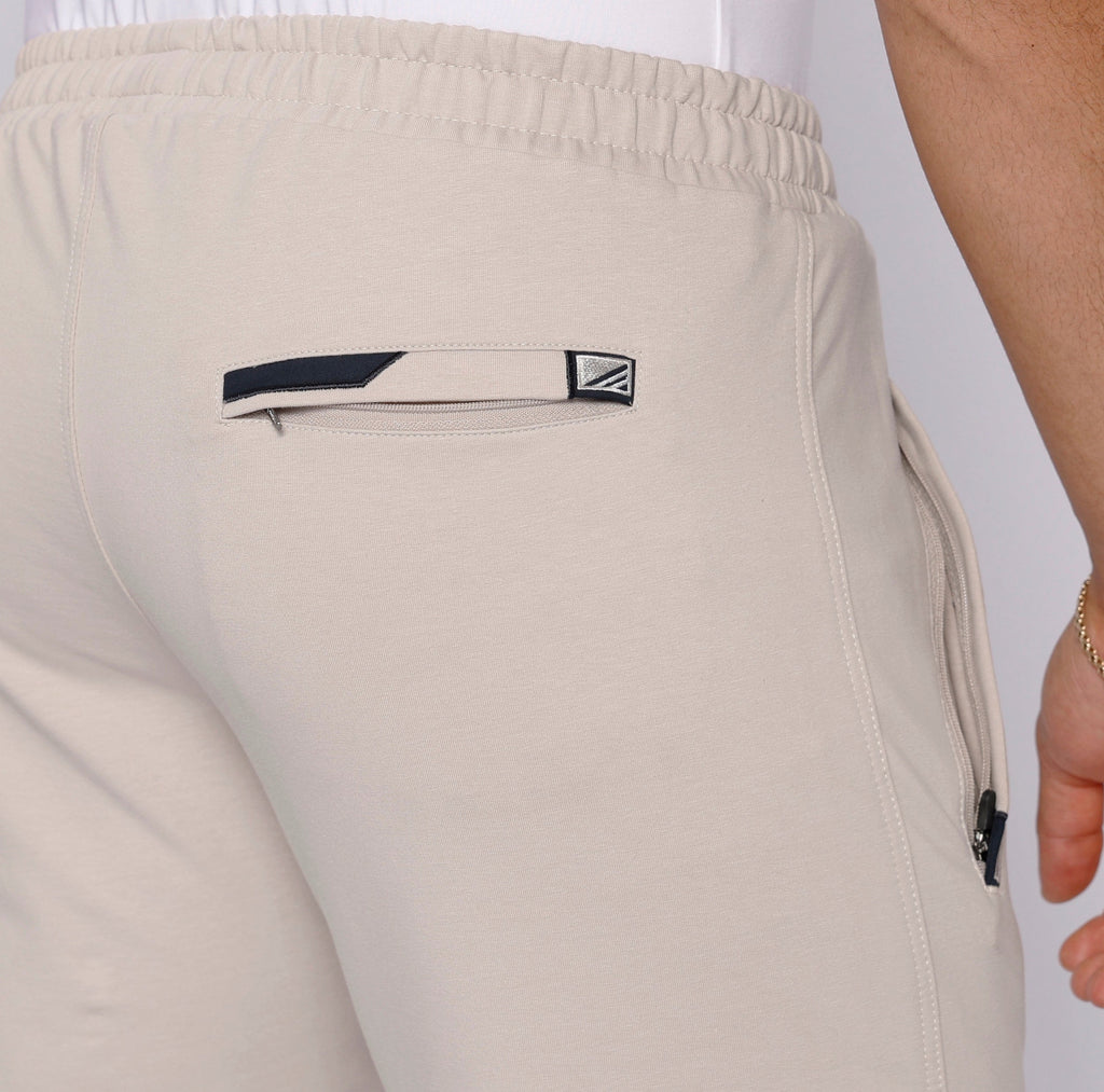 Men's Athletic Straight Fit Sweatpants in Charcoal Grey - Image 16