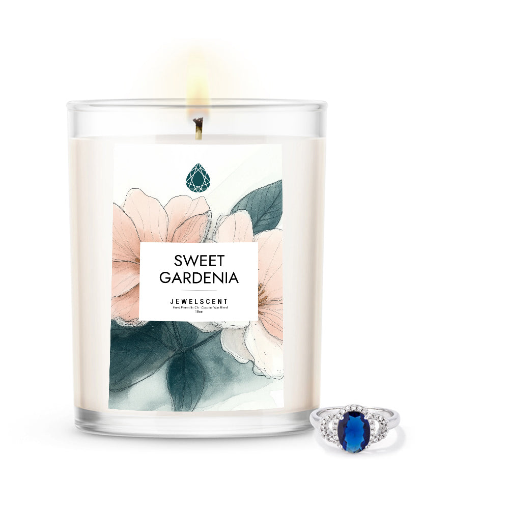 Sweet Gardenia 18oz Mystery Jewelry Candle