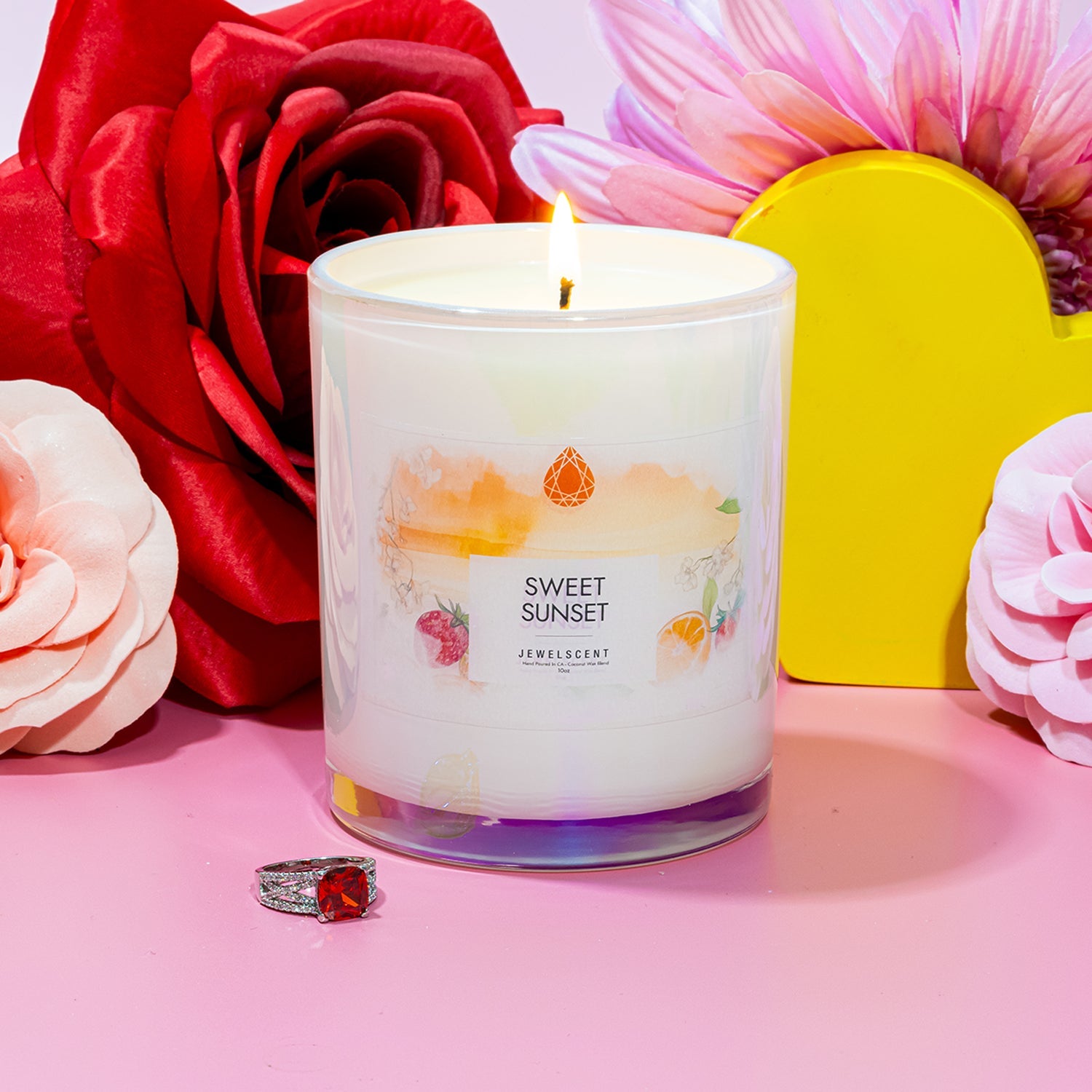 Sweet Sunset 10oz Mystery Jewelry Candle