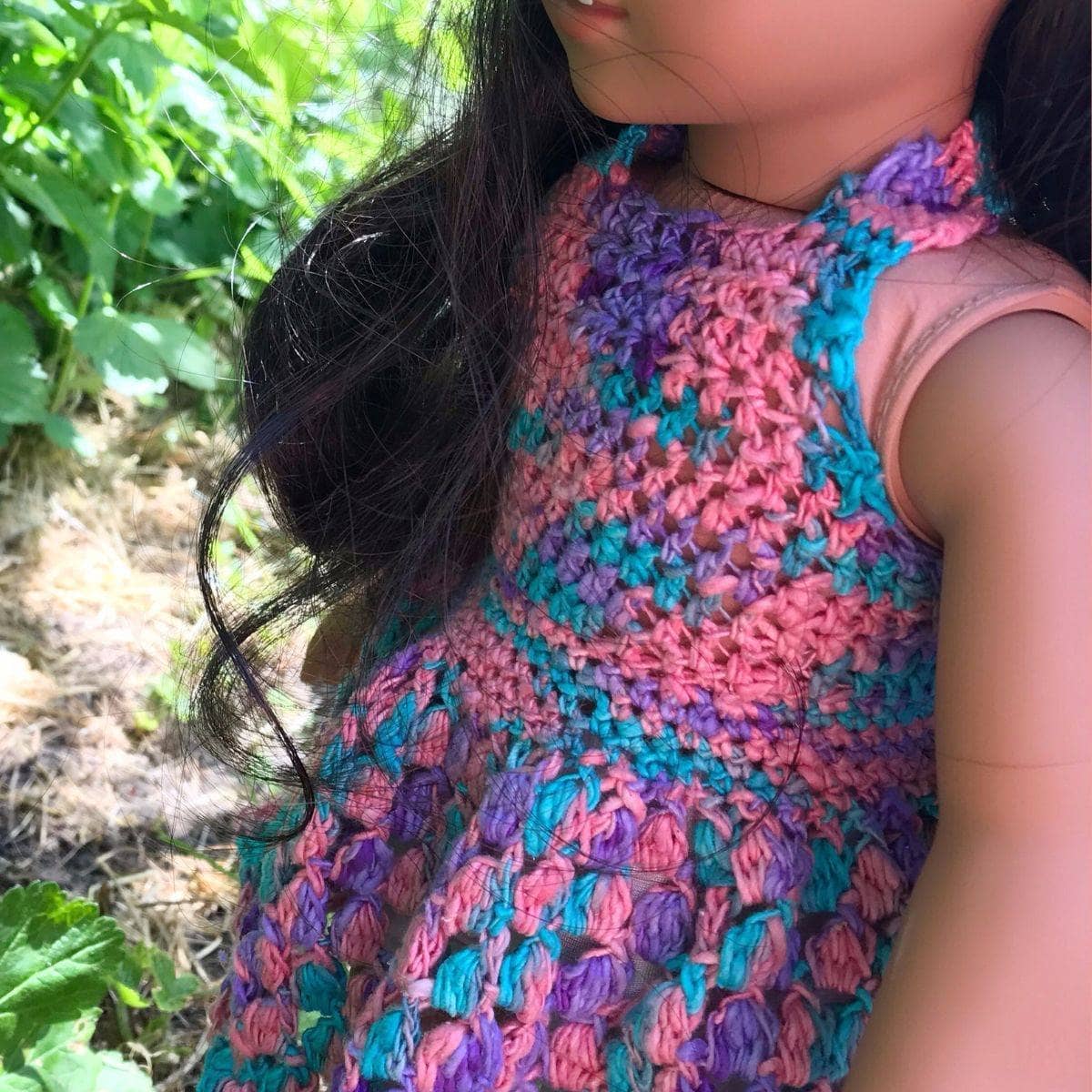 Sweetpea Sundress Crochet Pattern for 18-inch Dolls - DIY Boho