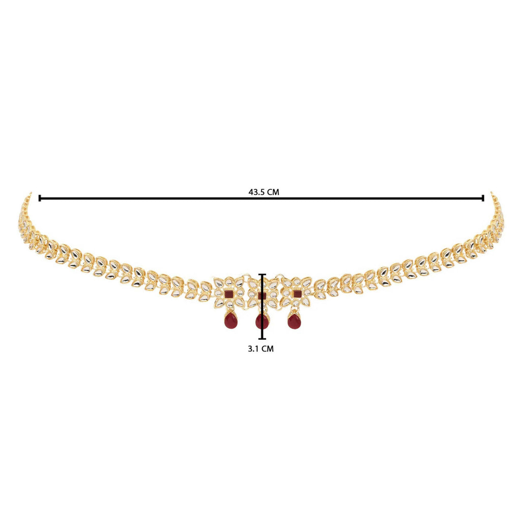 Golden Zinc Alloy Waist Chain - Elegant Accessory for Women