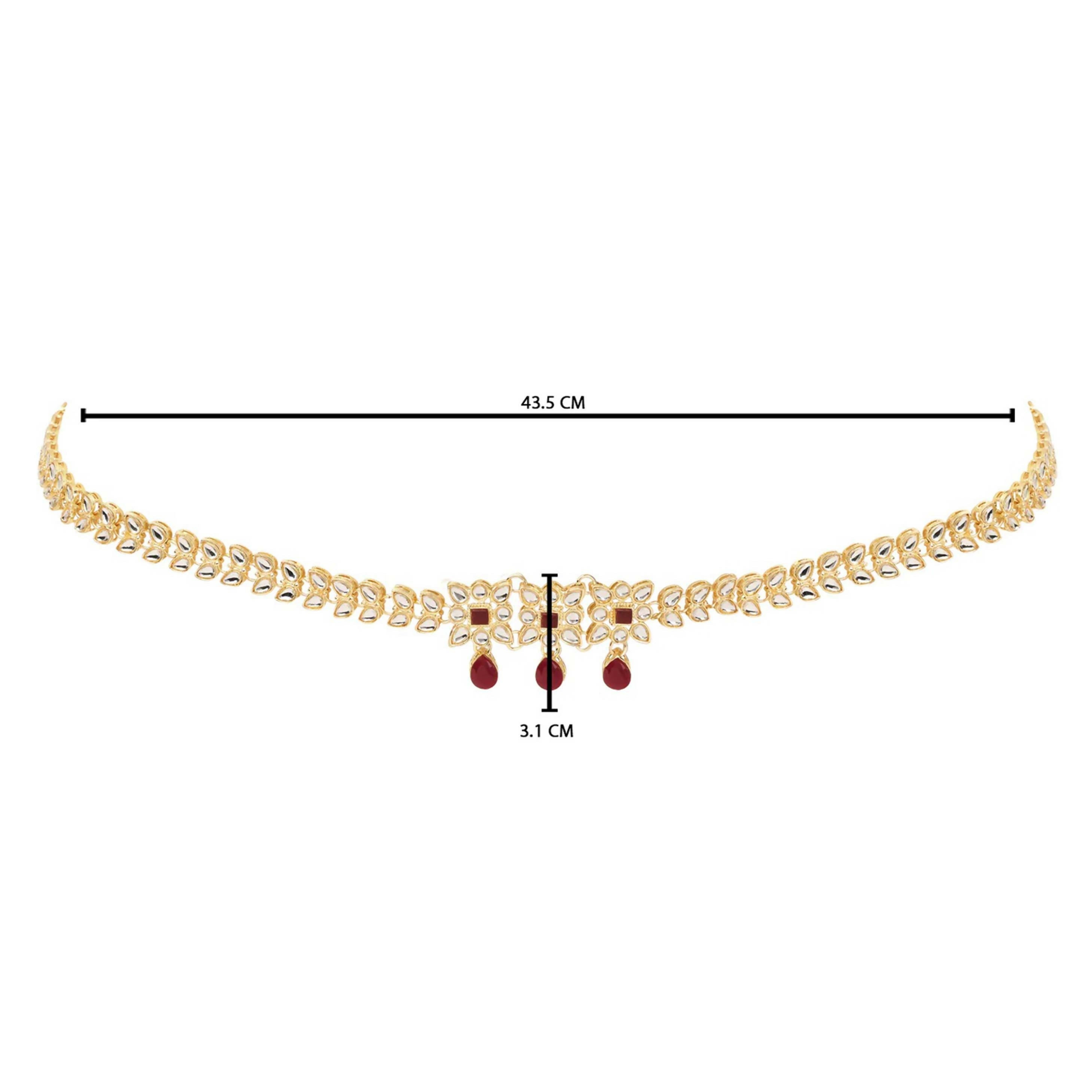 Golden Zinc Alloy Waist Chain - Elegant Accessory for Women