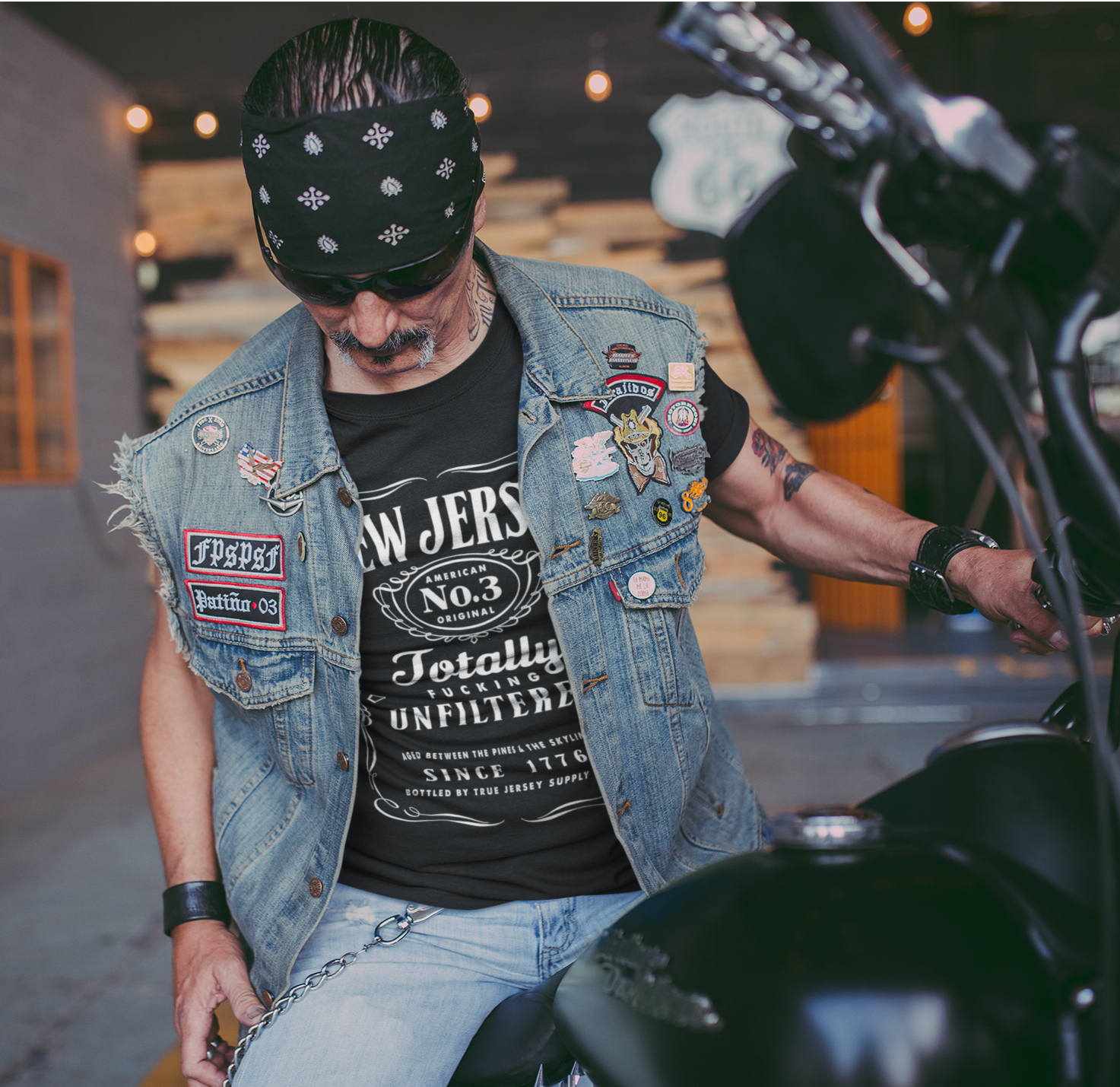 Old Number Three Unisex T-Shirt Historic Whiskey Parody