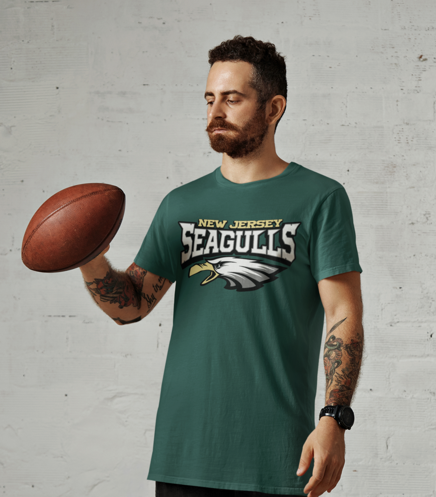 New Jersey Seagulls Graphic T-Shirt