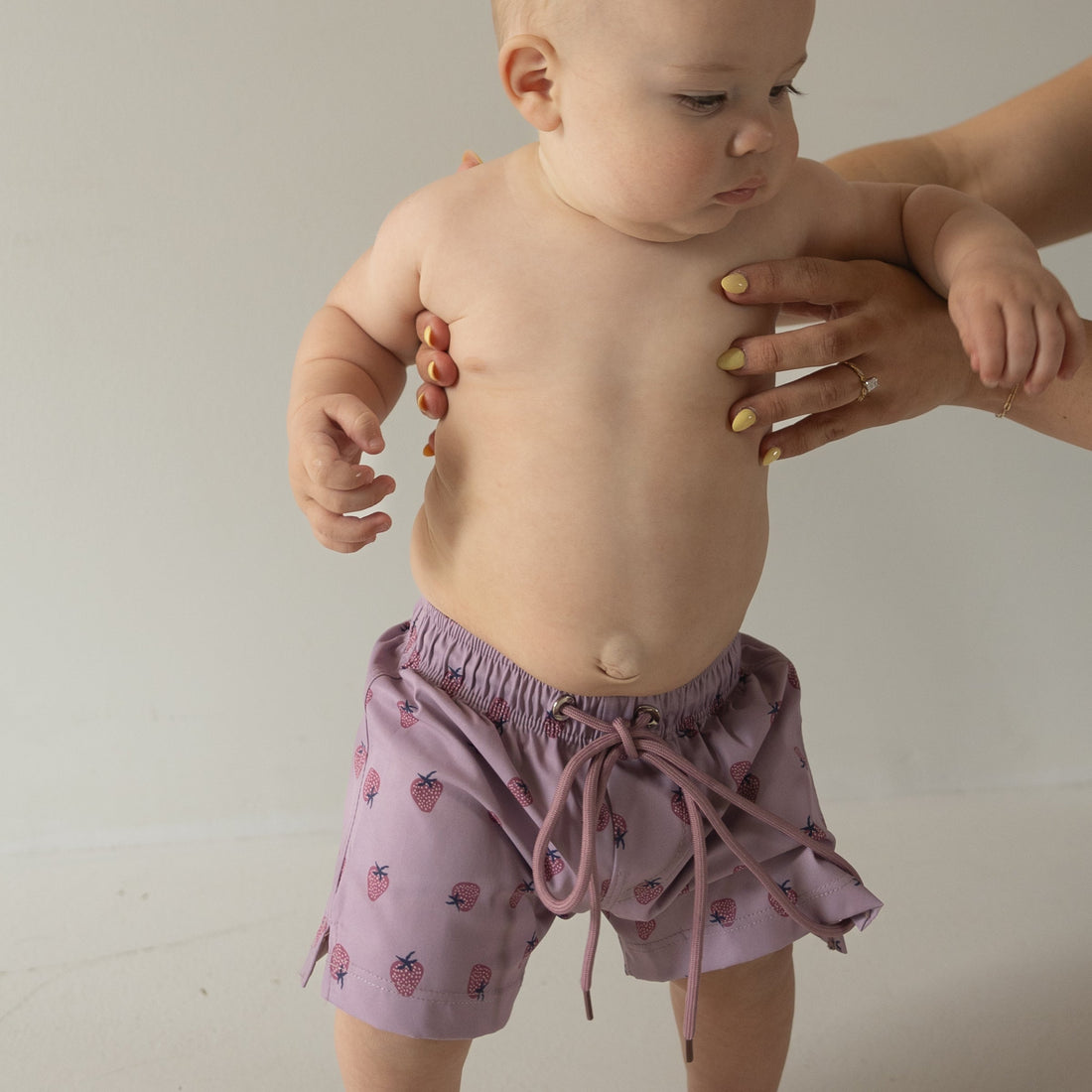 Matilda Print Board Shorts for Kids