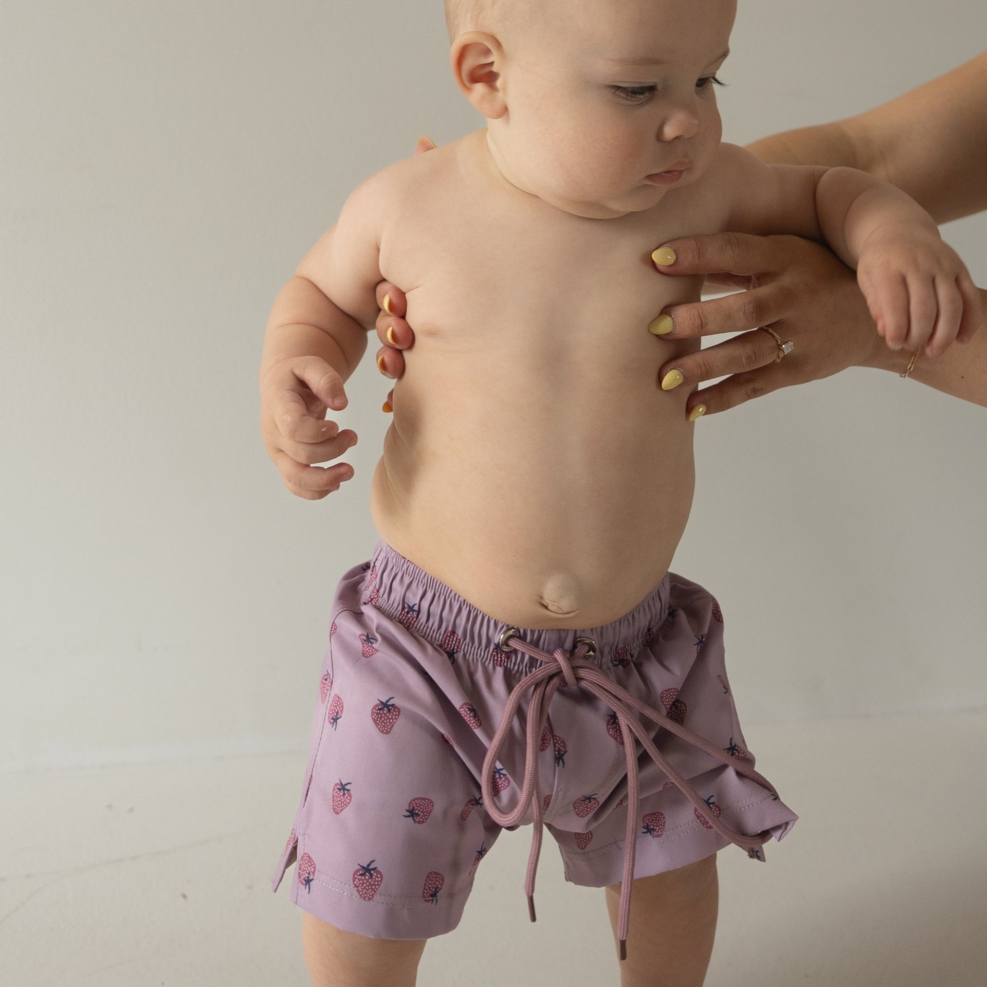 Matilda Print Board Shorts for Kids