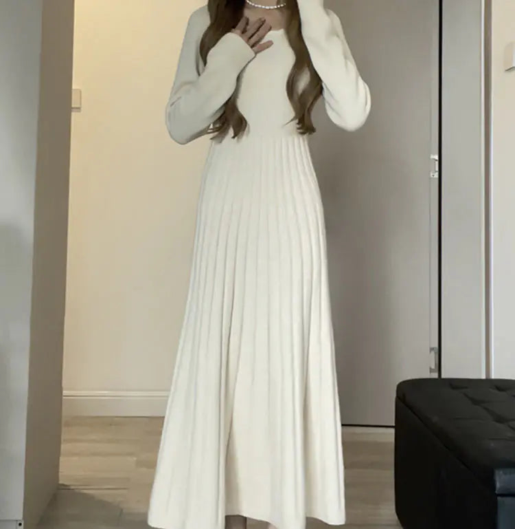 Knitted Leggings Dress for Women - Autumn & Winter Skirt