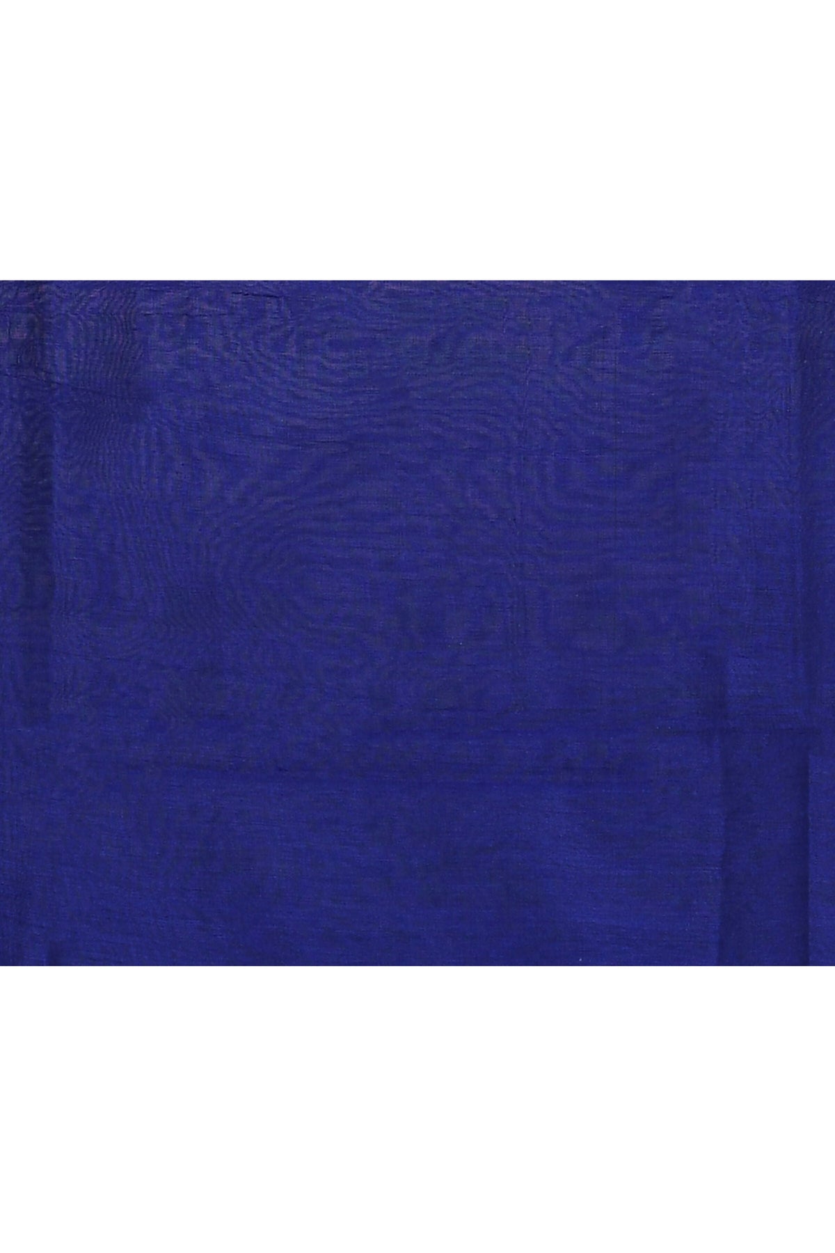 Women's Blue Jamdani Saree with Sequins and Cotton Blend