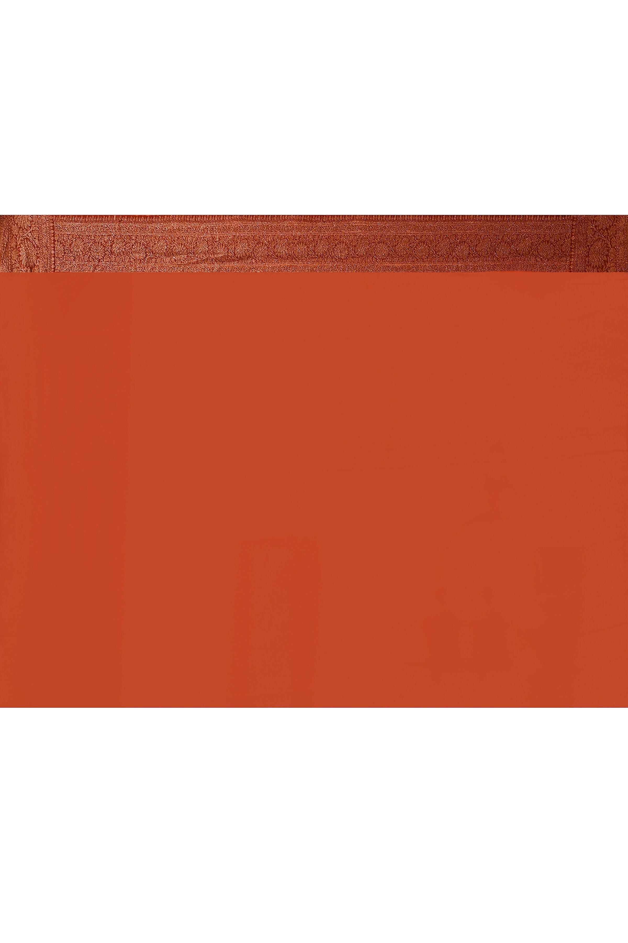 Joban Fashion Amber Crepe Chiffon Pure Handloom Banarasi Silk Saree