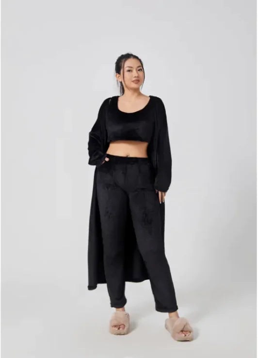 Women's 3-Piece Cozy Winter Lounge Set