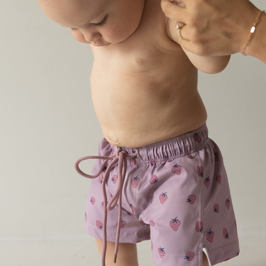 Matilda Print Board Shorts for Kids