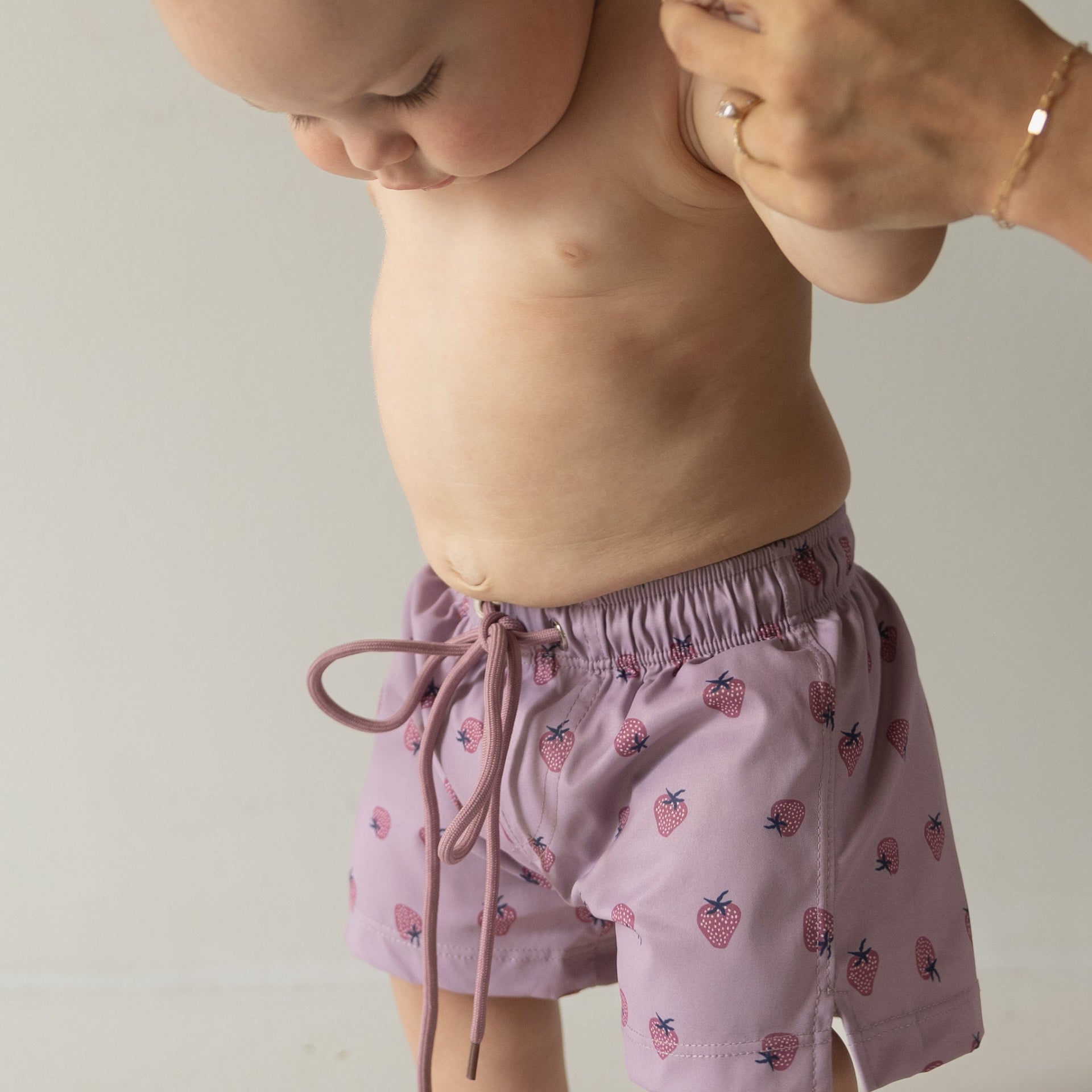 Matilda Print Board Shorts for Kids