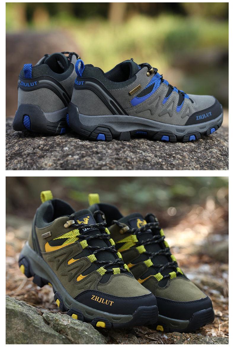 Unisex Waterproof Hiking Shoes – Non-Slip Outdoor Mountain Boots