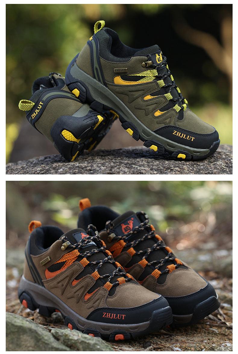 Unisex Waterproof Hiking Shoes – Non-Slip Outdoor Mountain Boots