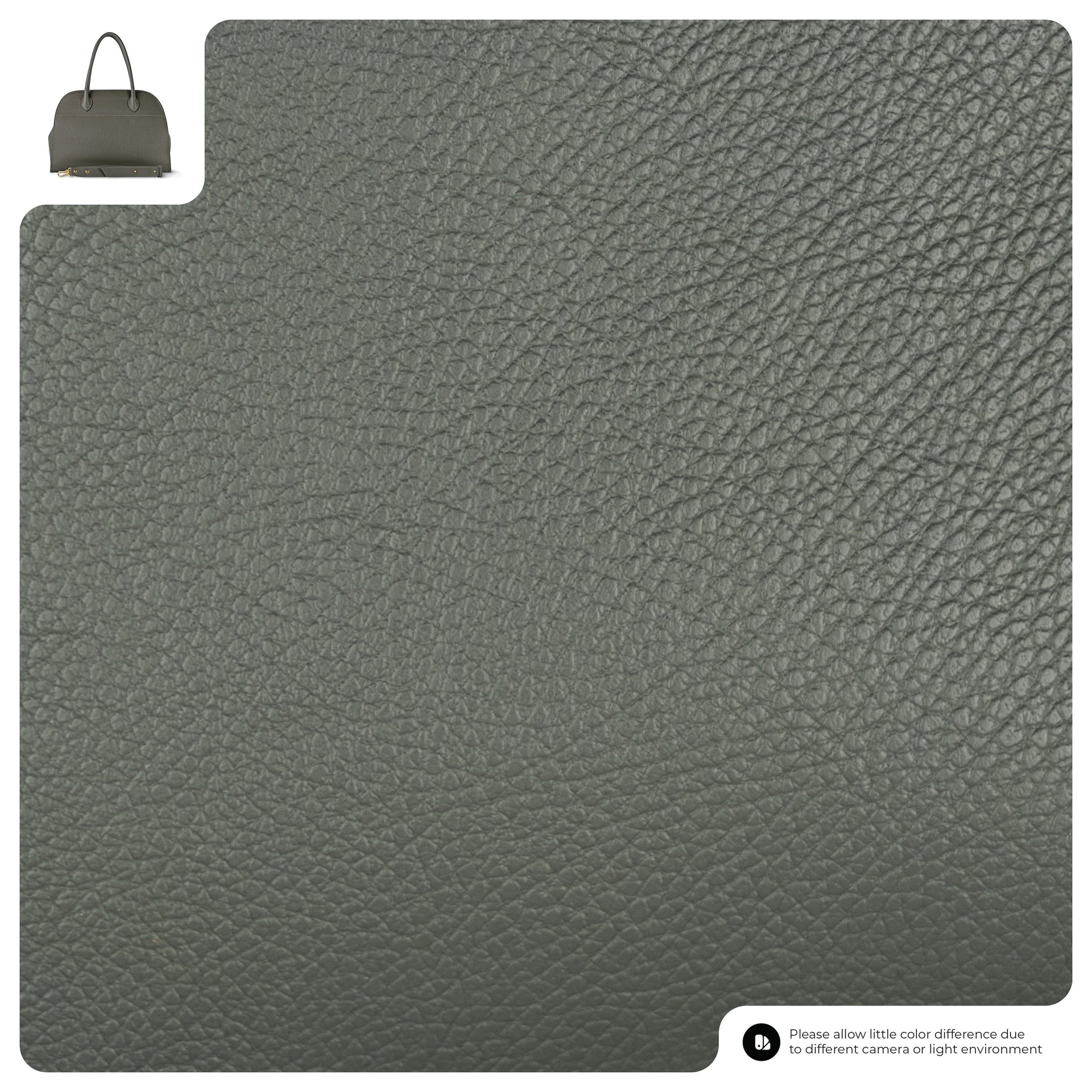 Italian Genuine Calf Leather Structured Top-Handle Bag