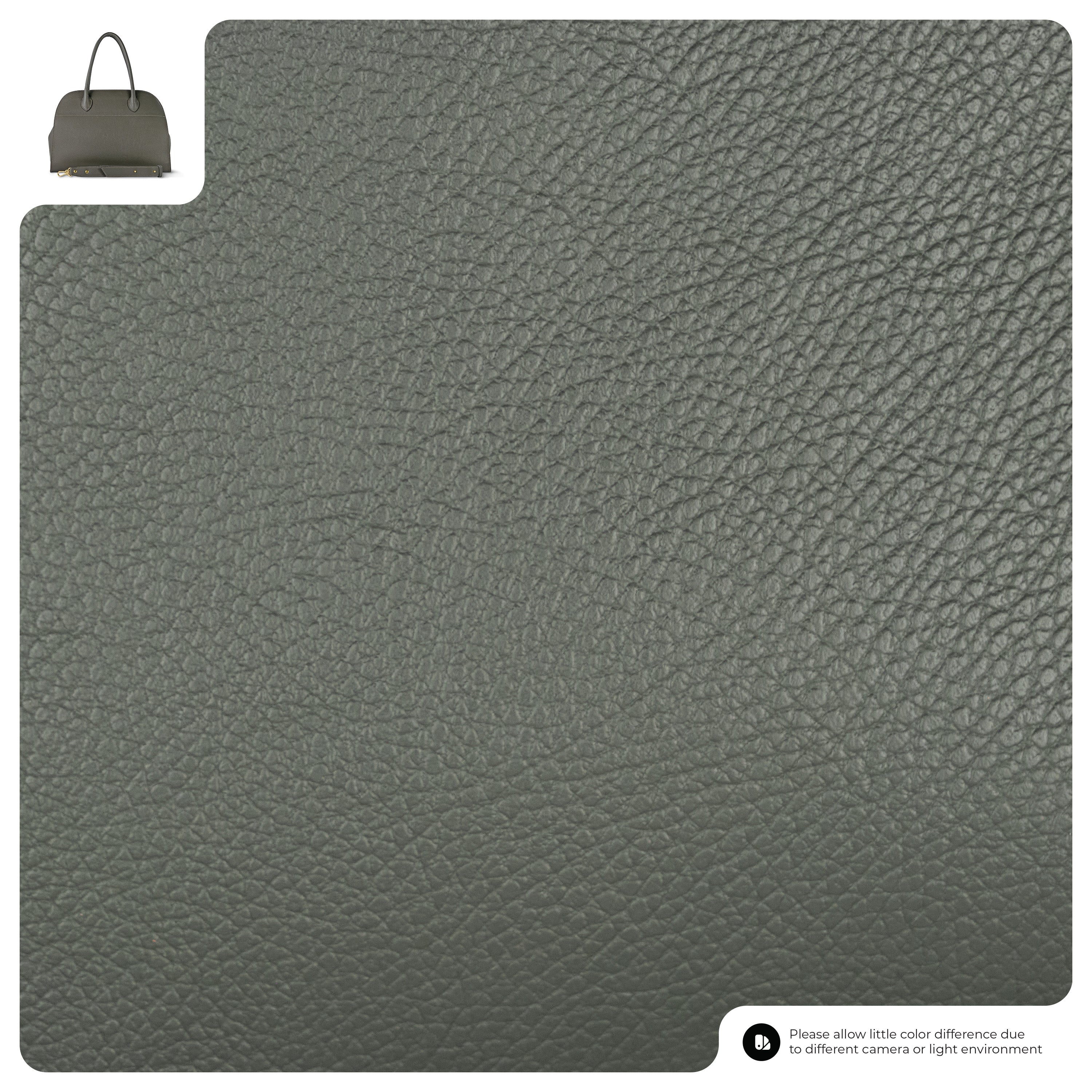 Italian Genuine Calf Leather Structured Top-Handle Bag