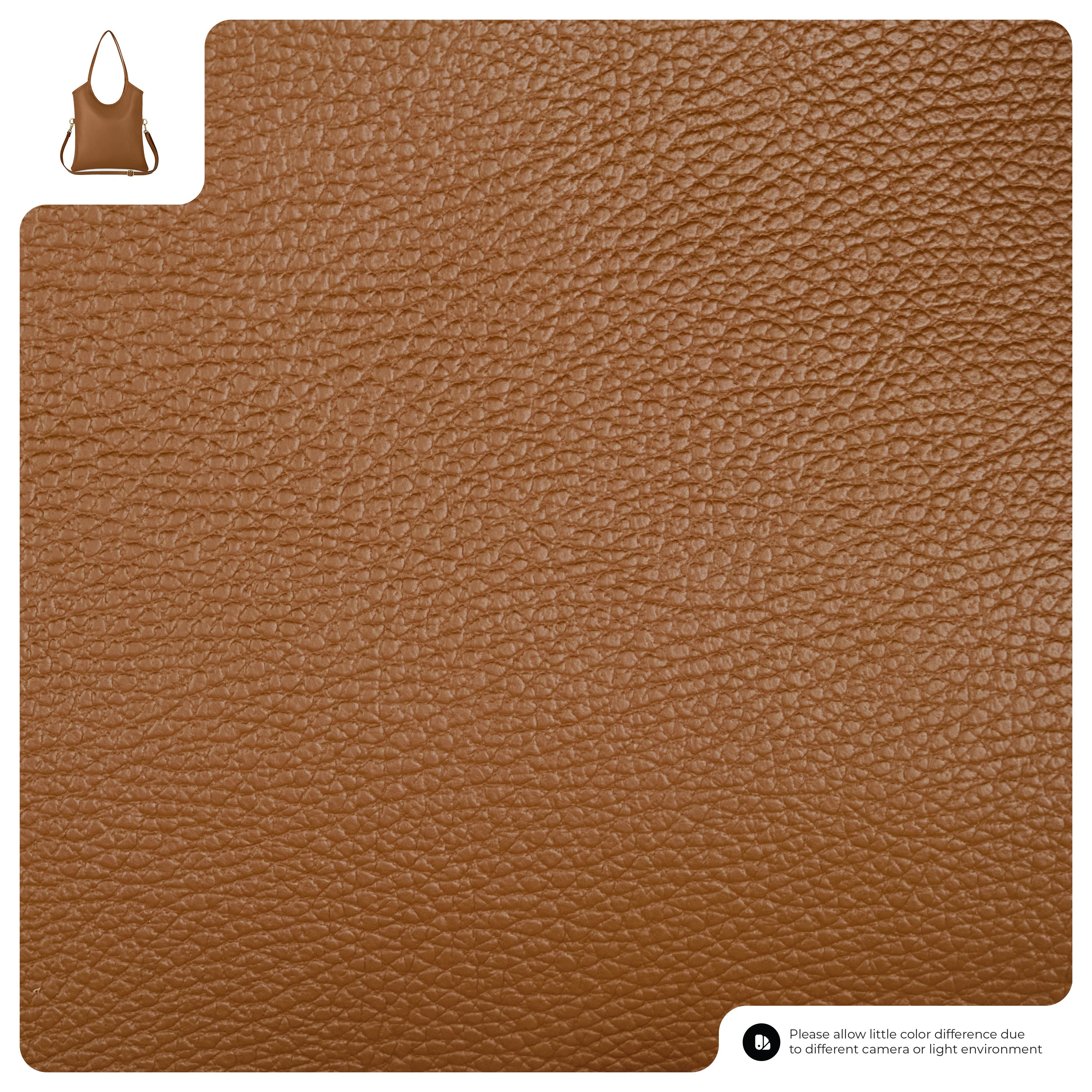 Italian Genuine Calf Leather Vertical Tote Bag with Crossbody Strap