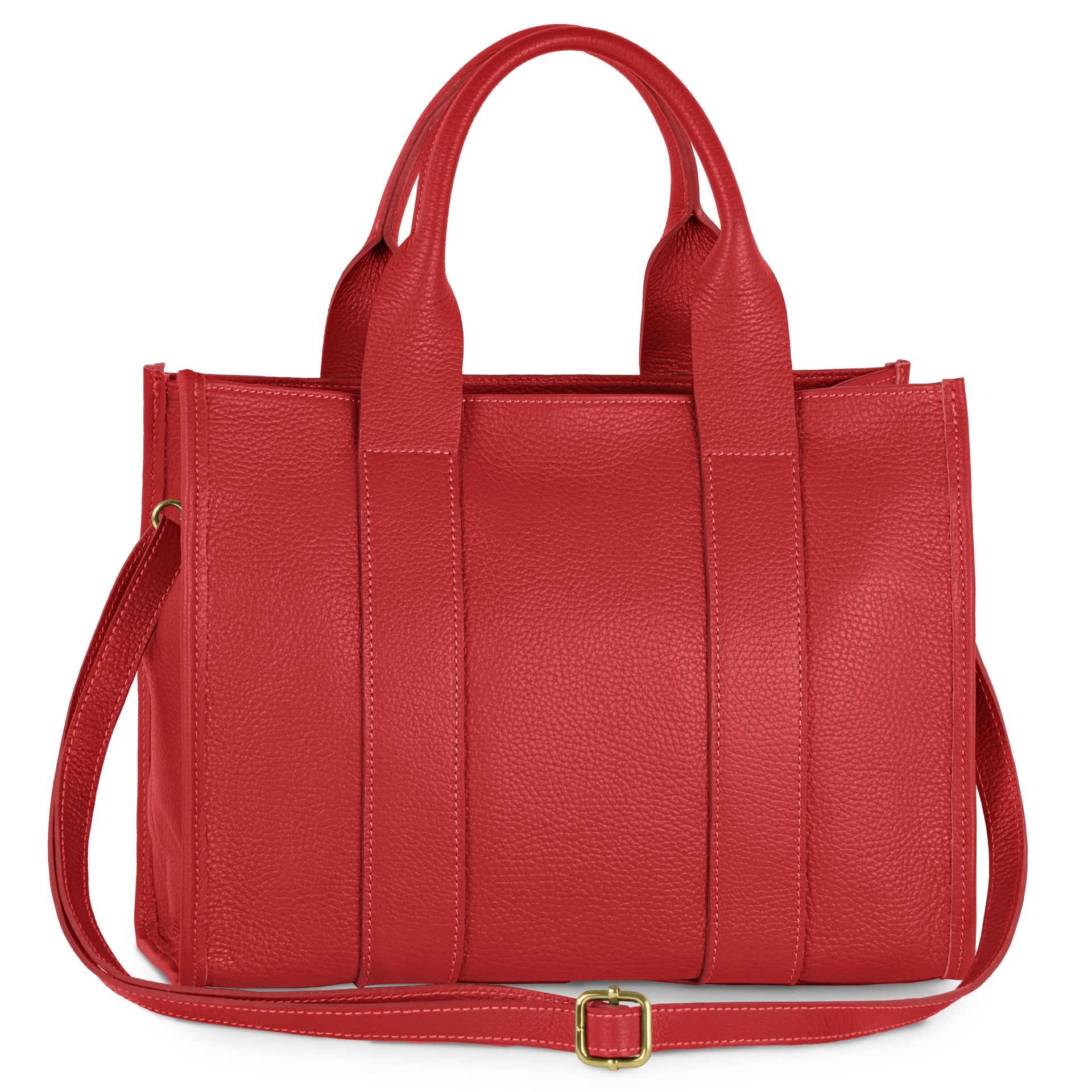 Italian Calf Leather Tote Bag – Structured Professional Purse