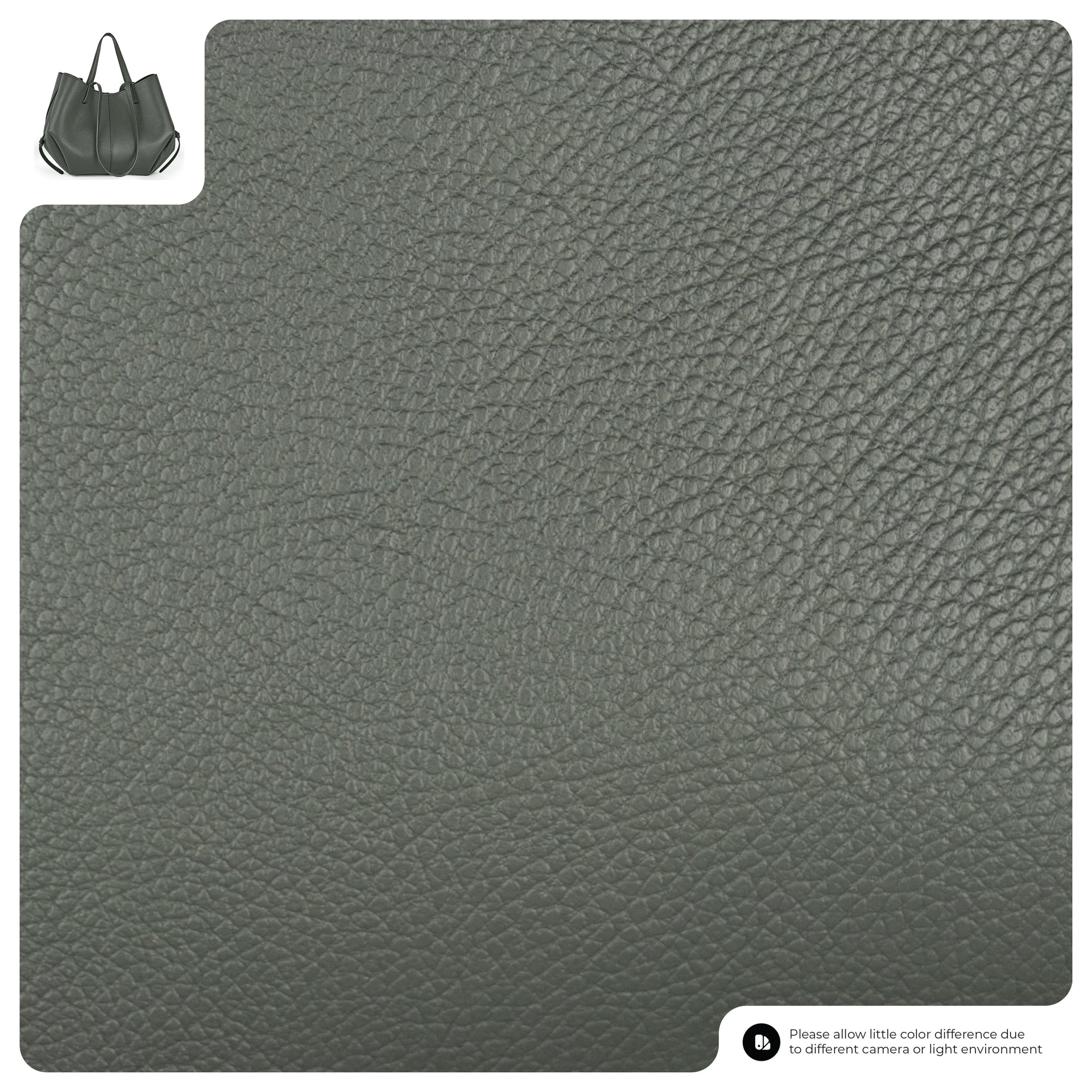 Italian Genuine Calf Leather Sculptural Tote Bag - Professional