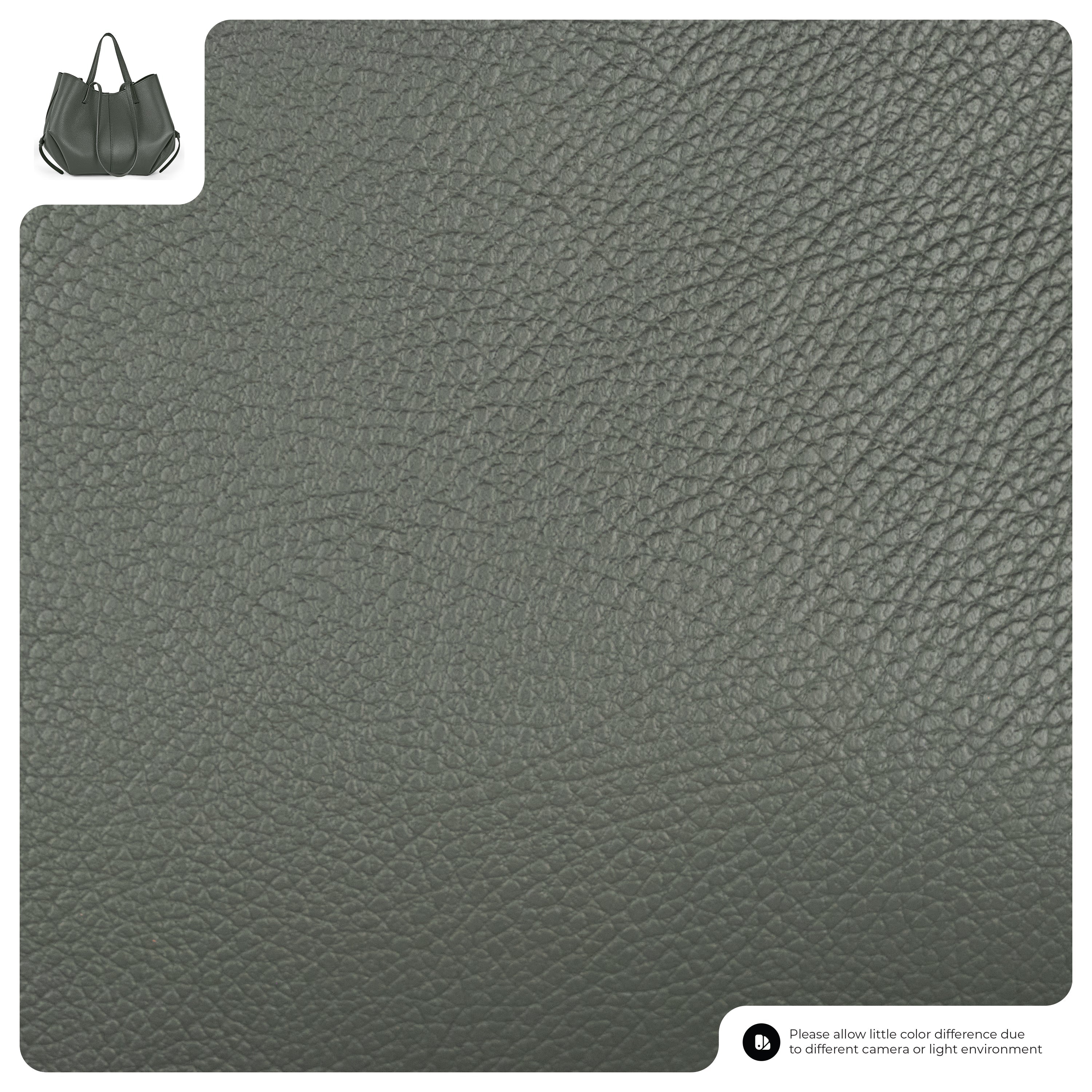 Italian Genuine Calf Leather Sculptural Tote Bag - Professional