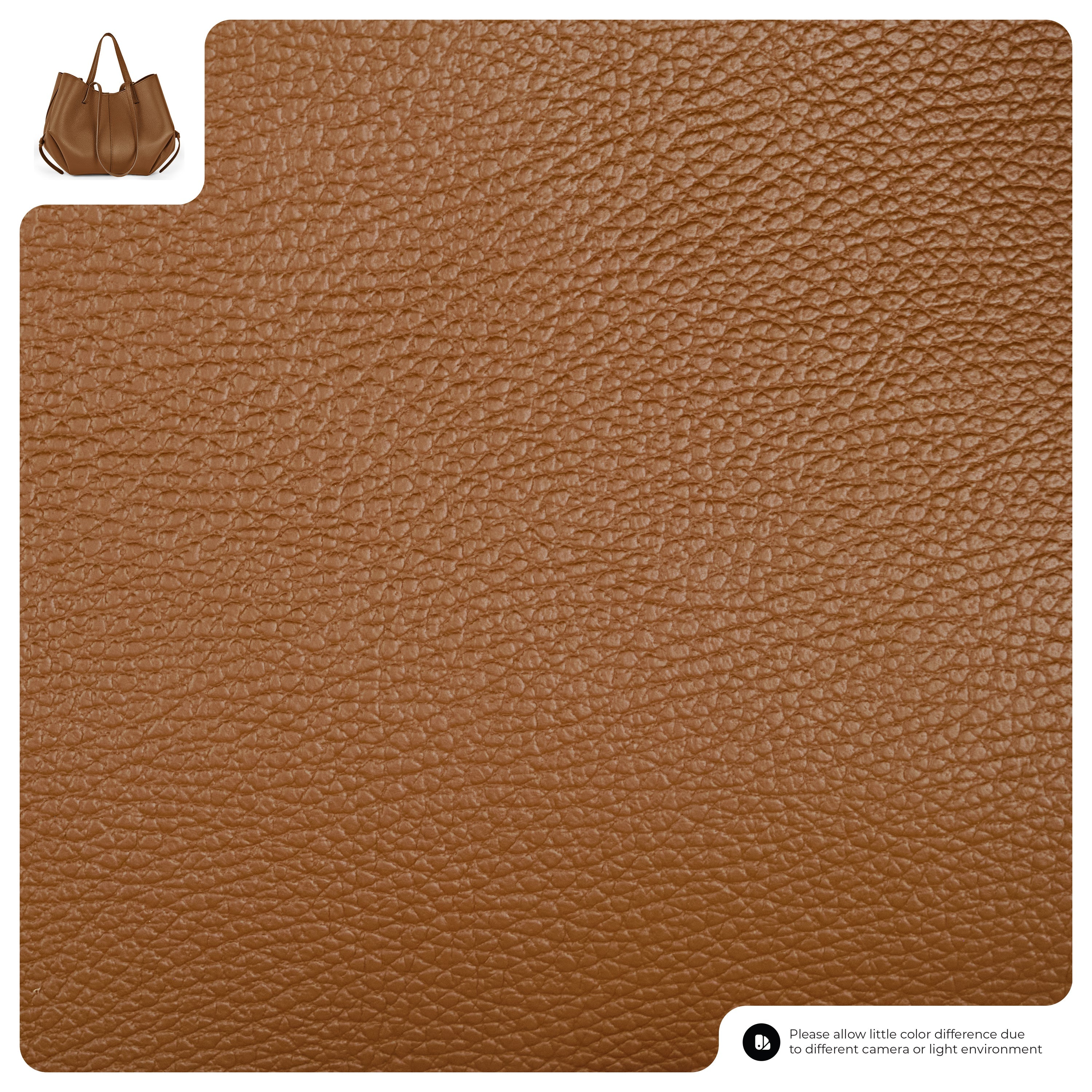 Italian Genuine Calf Leather Sculptural Tote Bag - Professional