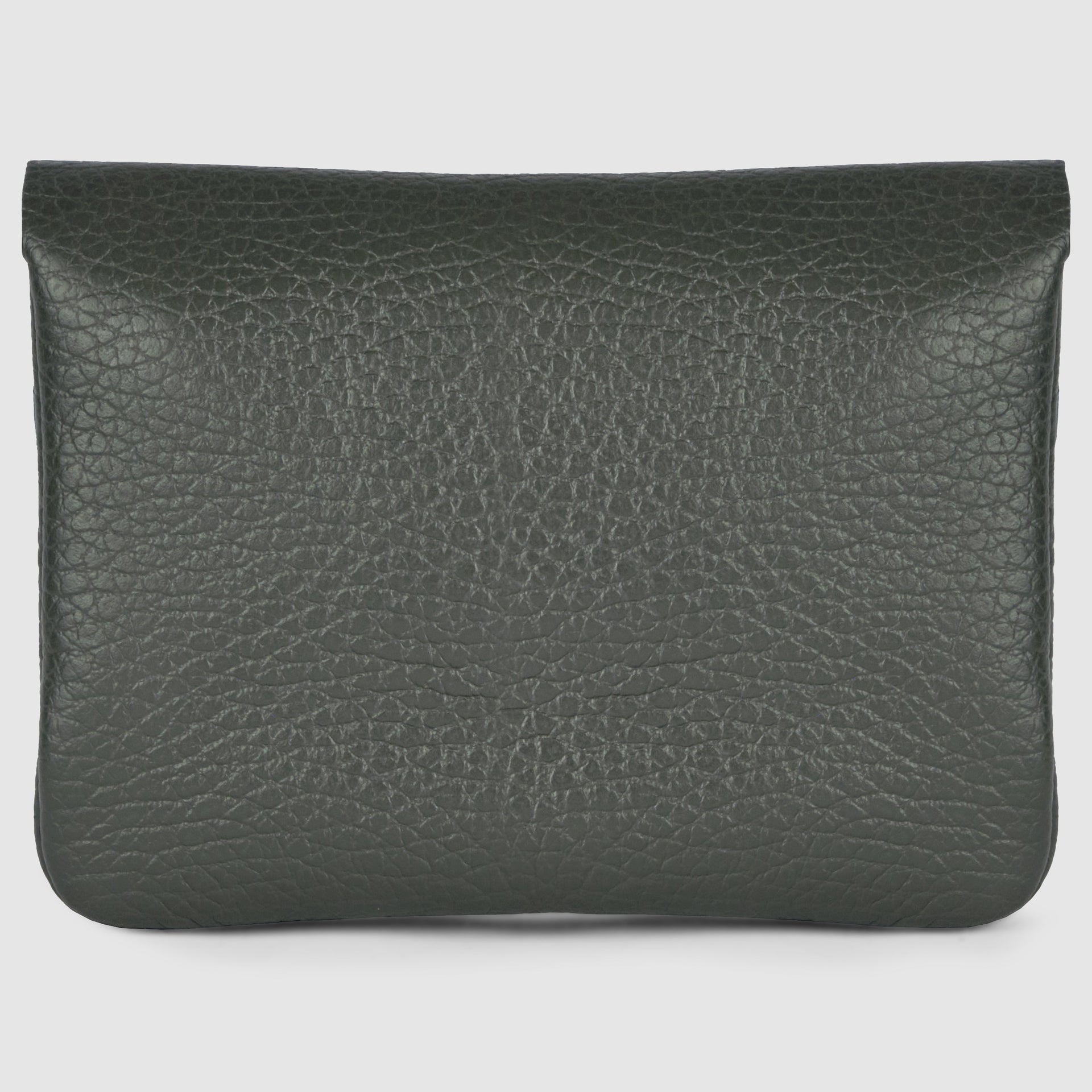 Slim Italian Genuine Calf Leather Snap Wallet