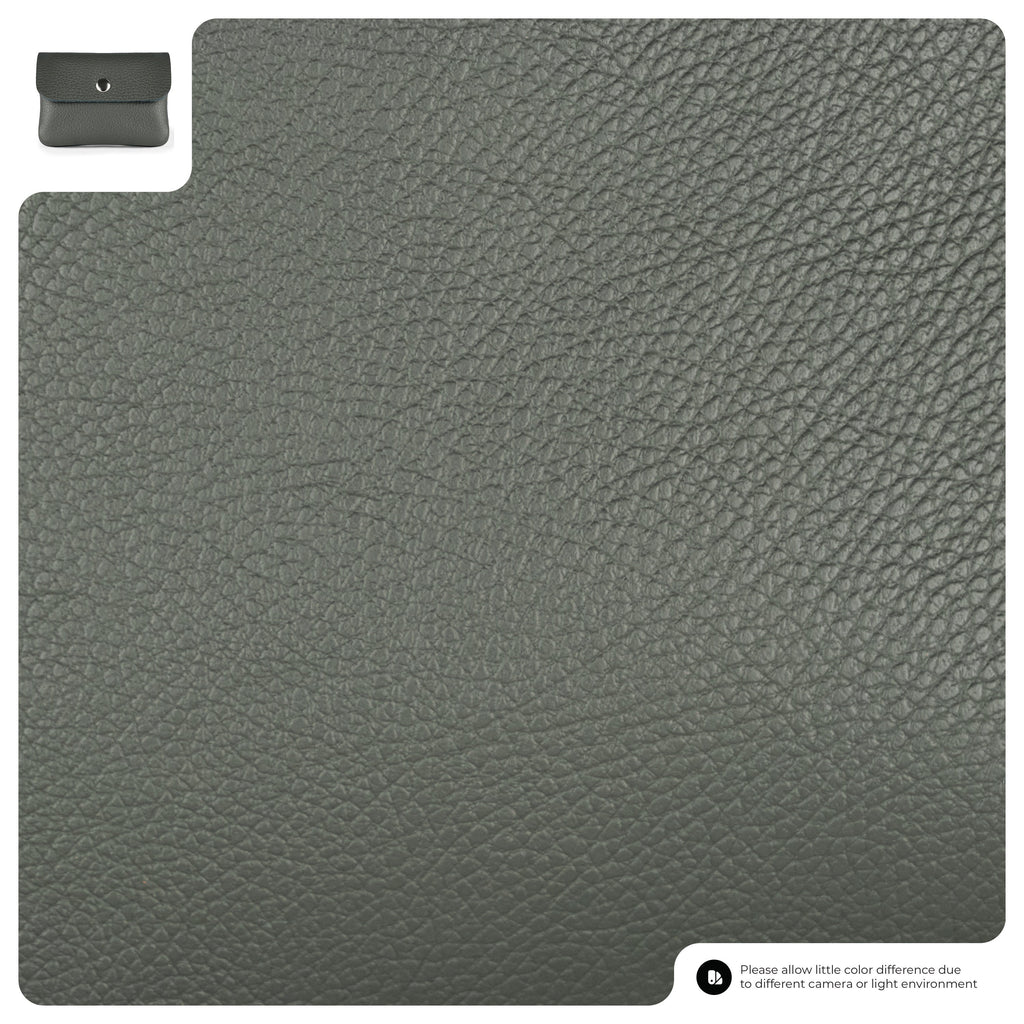 Slim Italian Genuine Calf Leather Snap Wallet