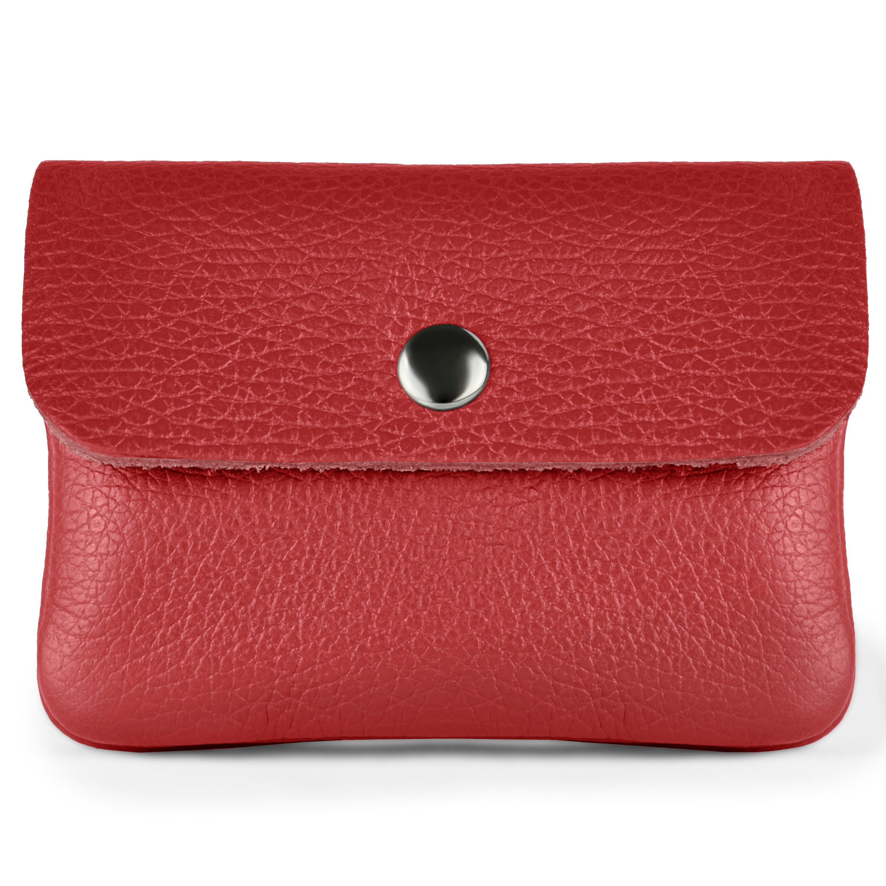 Slim Italian Genuine Calf Leather Snap Wallet