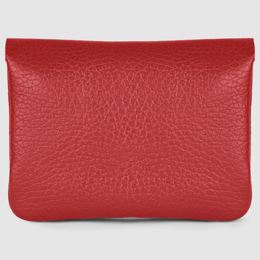 Slim Italian Genuine Calf Leather Snap Wallet