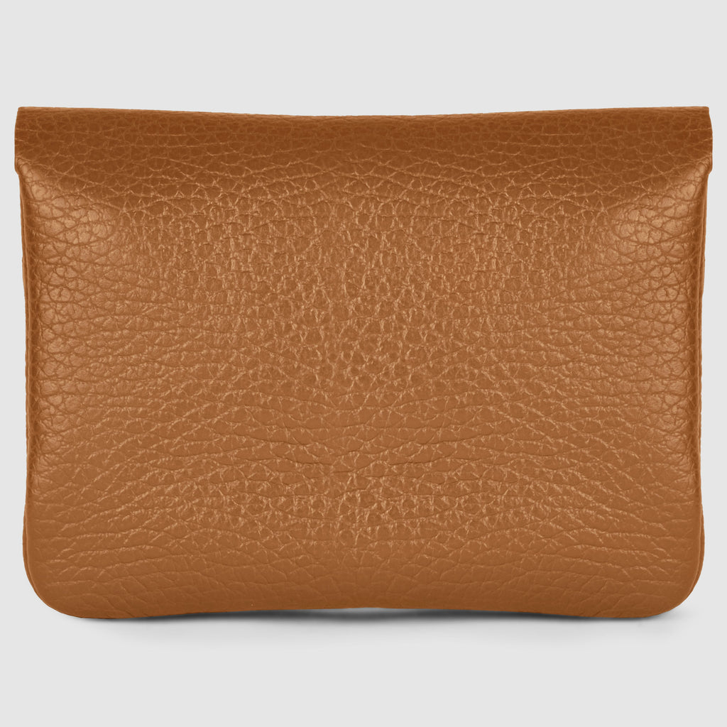 Slim Italian Genuine Calf Leather Snap Wallet