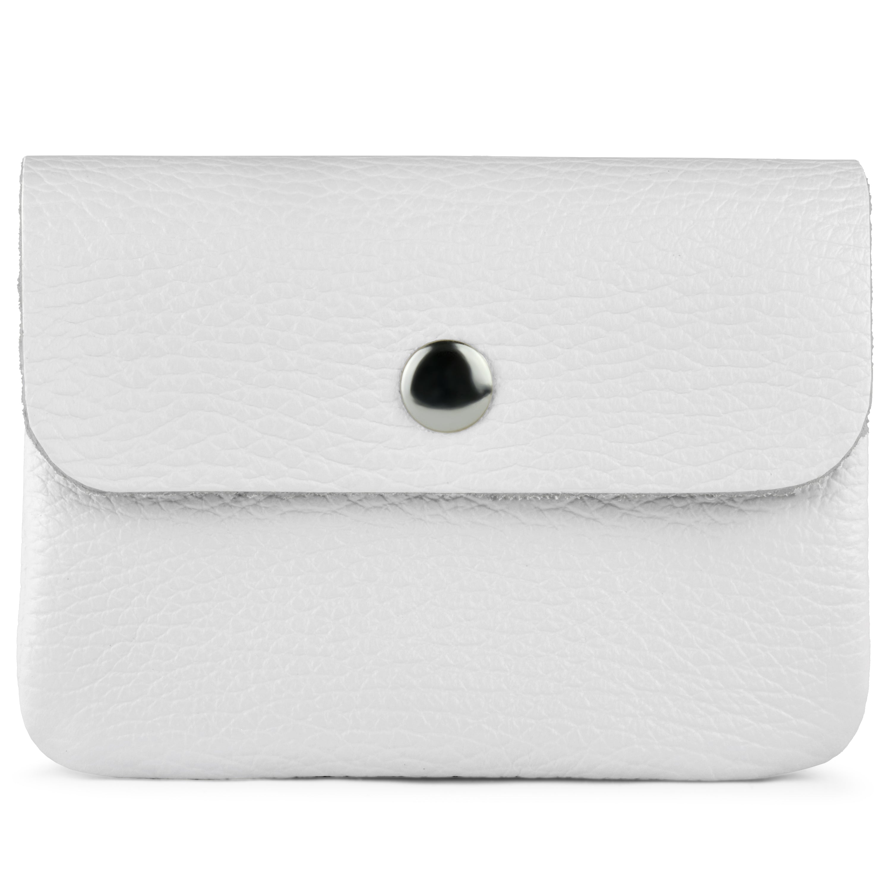 Slim Italian Genuine Calf Leather Snap Wallet