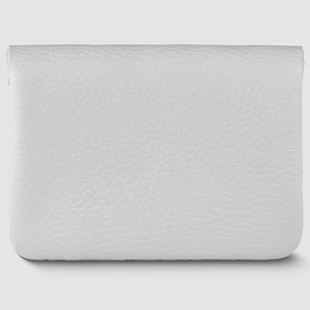 Slim Italian Genuine Calf Leather Snap Wallet