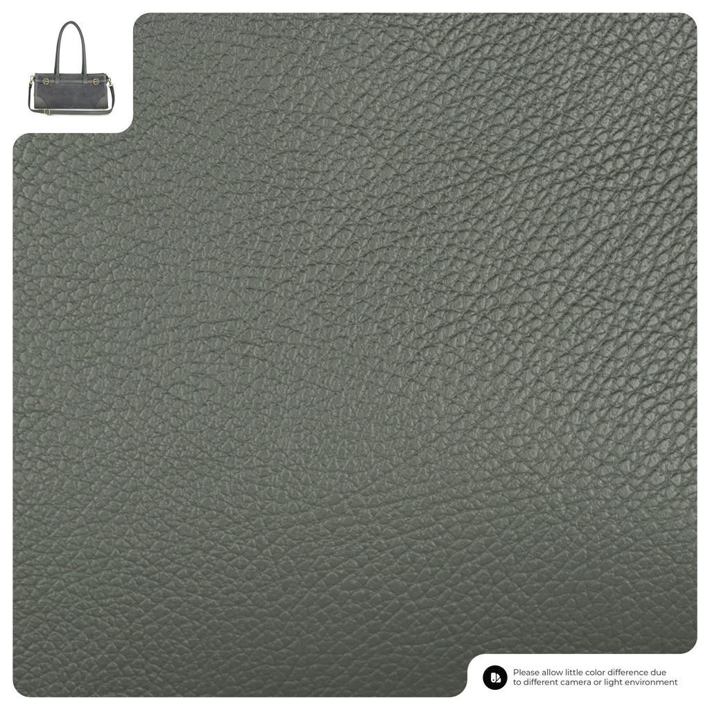 Italian Genuine Suede & Calf Leather Shoulder Bag