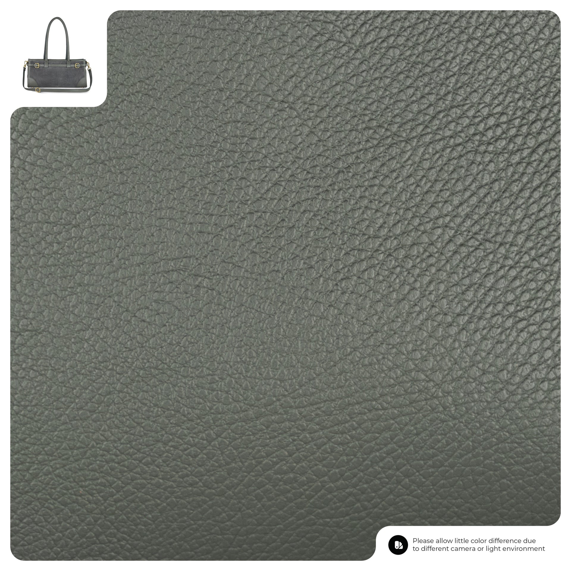 Italian Genuine Suede & Calf Leather Shoulder Bag