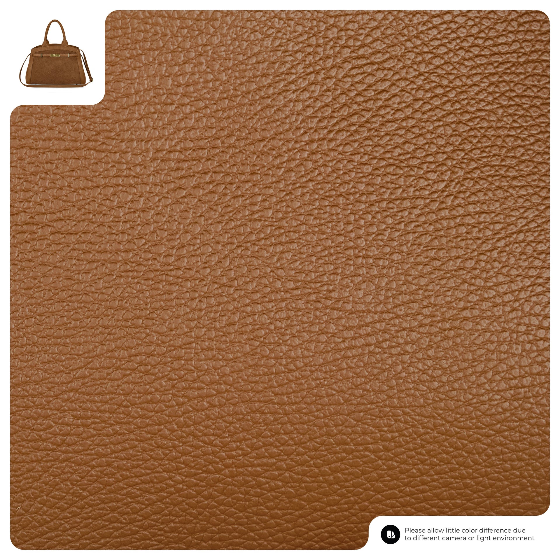 Italian Genuine Suede and Calf Leather Top-Handle Bag