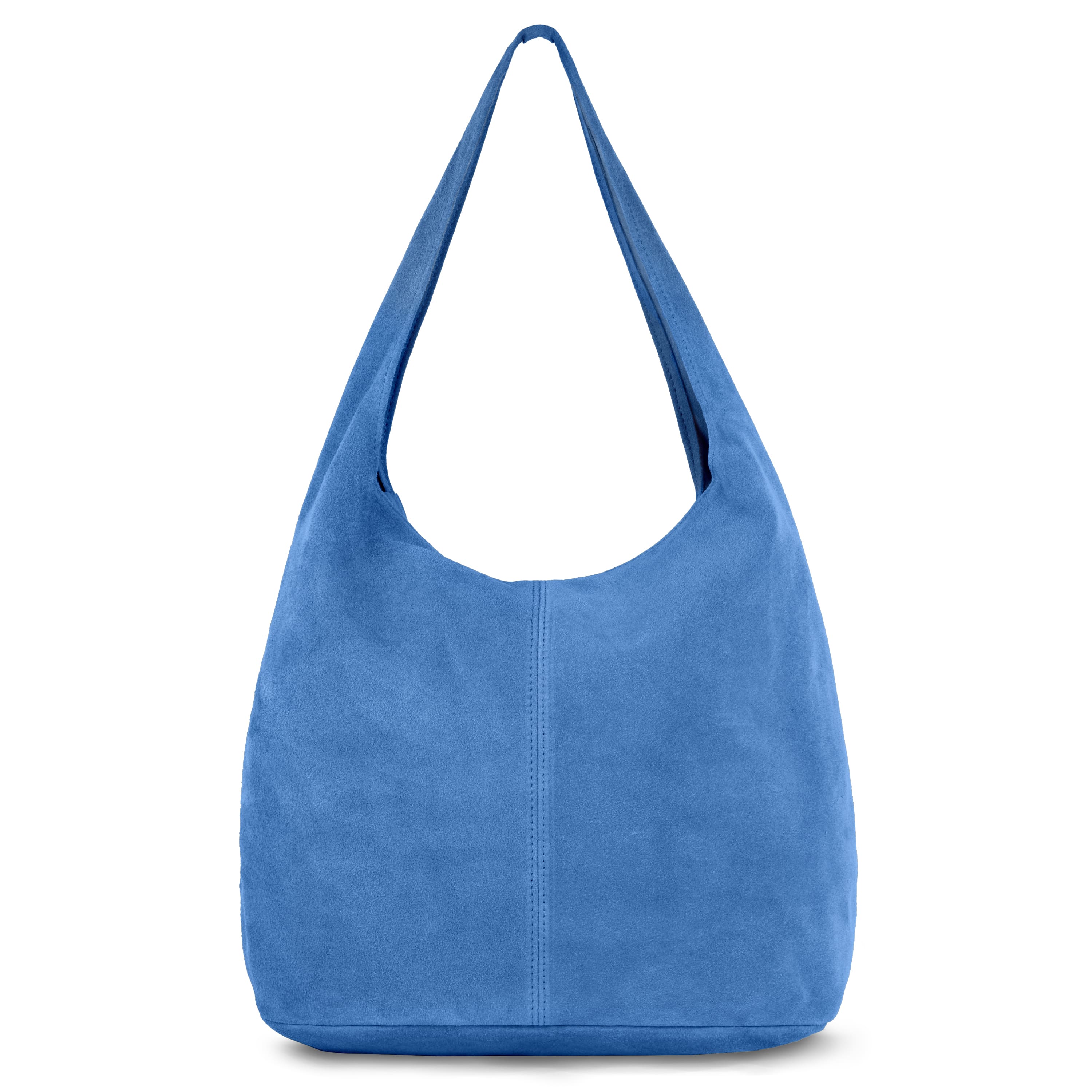 Italian Genuine Suede Hobo Bag – Slouchy Shoulder Purse